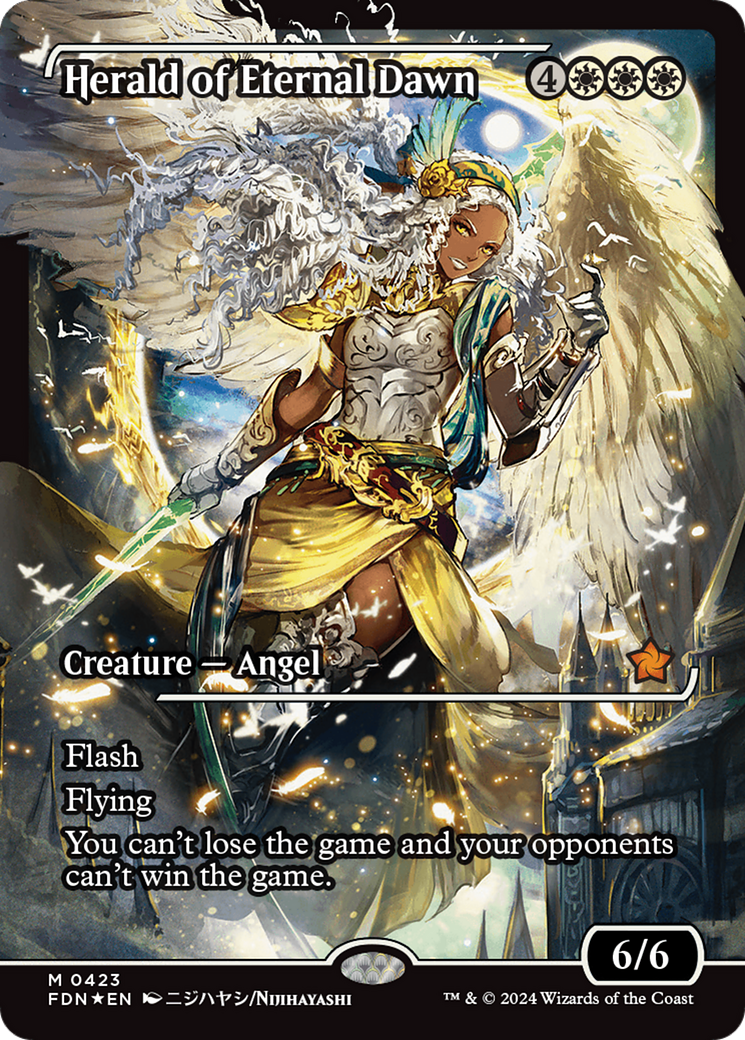 Herald of Eternal Dawn (Showcase) [Foundations] | Exor Games Truro