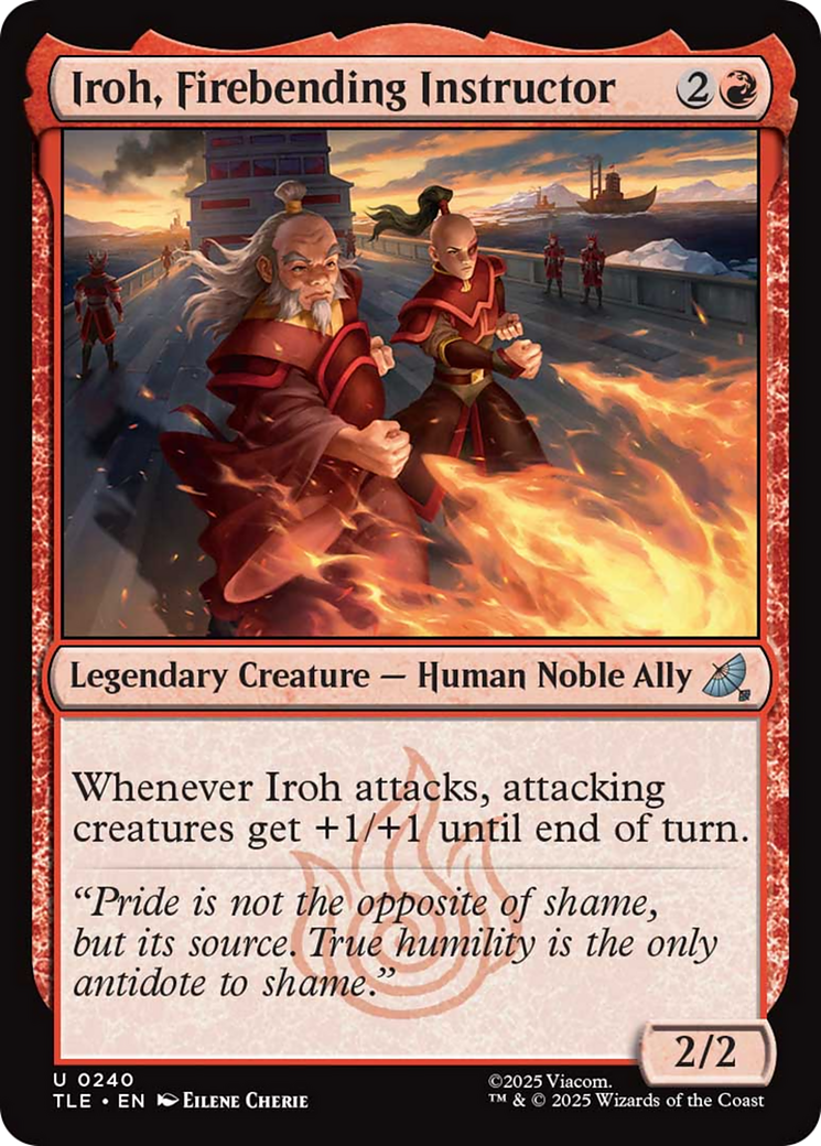 Iroh, Firebending Instructor [Avatar: The Last Airbender: Eternal-Legal] | Exor Games Truro