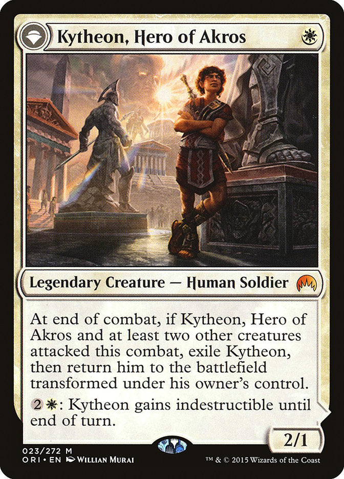 Kytheon, Hero of Akros // Gideon, Battle-Forged [Magic Origins] | Exor Games Truro