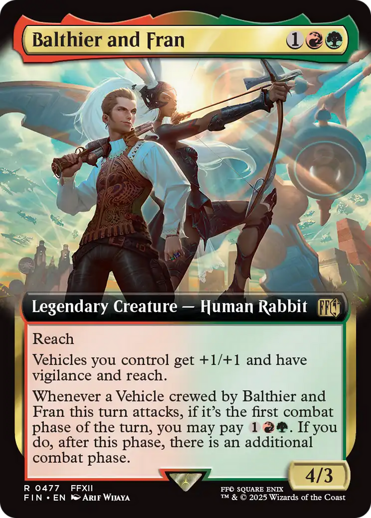 Balthier and Fran (Extended Art) [FINAL FANTASY] | Exor Games Truro