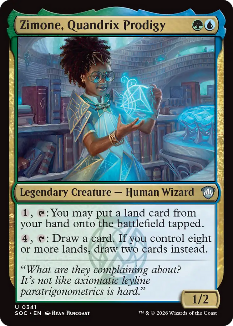 Zimone, Quandrix Prodigy [Secrets of Strixhaven Commander] | Exor Games Truro