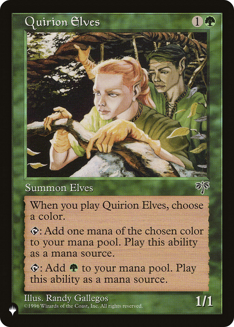 Quirion Elves [The List] | Exor Games Truro