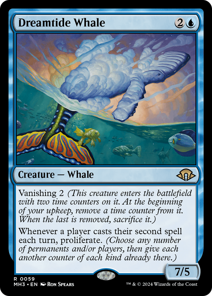 Dreamtide Whale [Modern Horizons 3] | Exor Games Truro