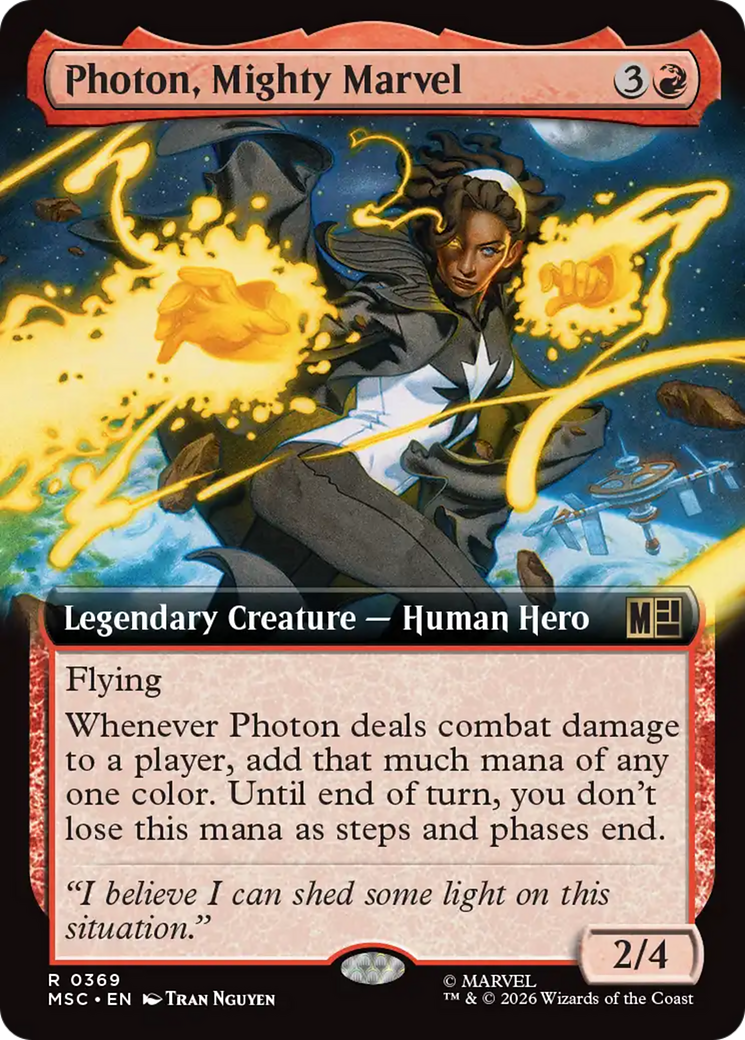Photon, Mighty Marvel (Extended Art) [Marvel Super Heroes Commander] | Exor Games Truro