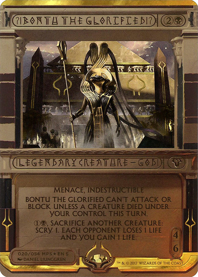 Bontu the Glorified (Invocation) [Amonkhet Invocations] | Exor Games Truro