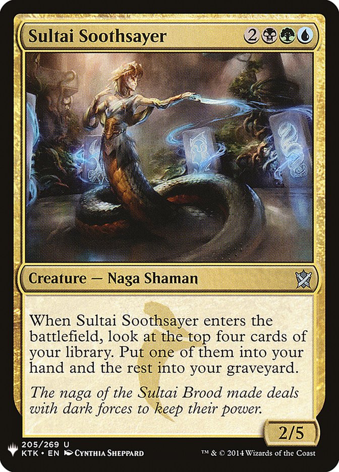 Sultai Soothsayer [Mystery Booster] | Exor Games Truro