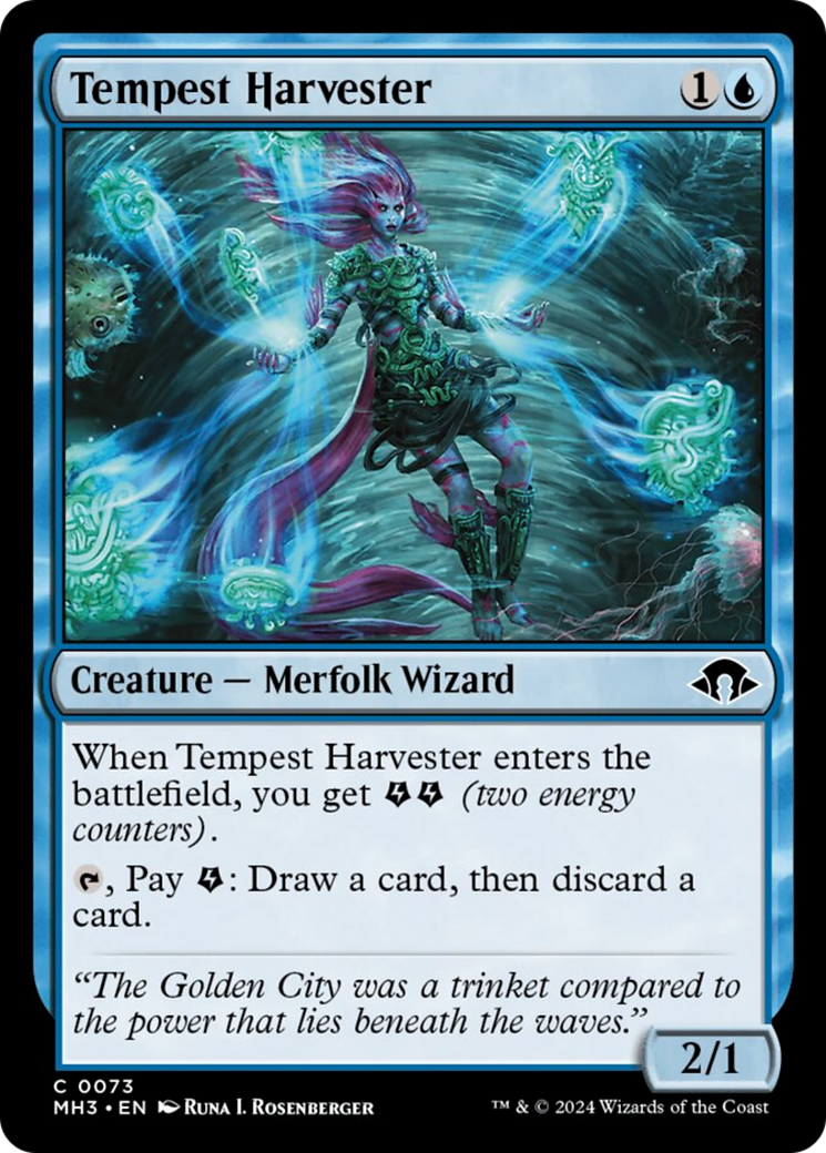 Tempest Harvester [Modern Horizons 3] | Exor Games Truro