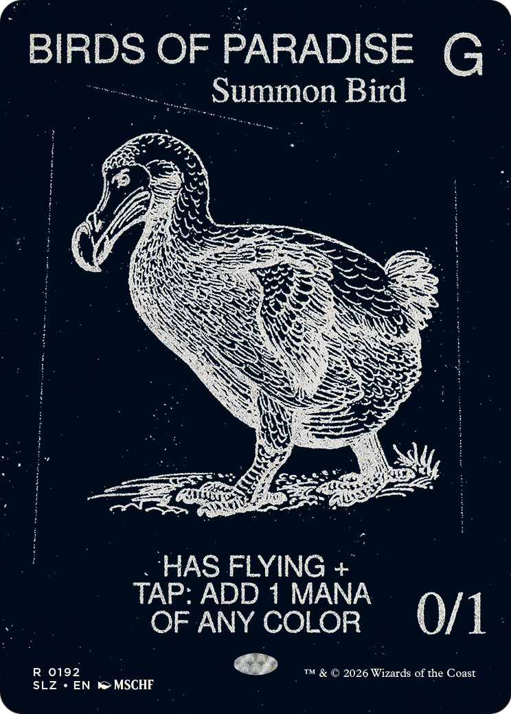 Birds of Paradise (0192) [Secret Lair x MSCHF: The Zeta Set] | Exor Games Truro