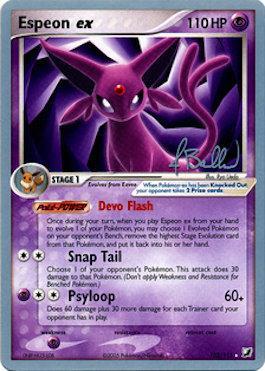 Espeon ex (102/115) (Eeveelutions - Jimmy Ballard) [World Championships 2006] | Exor Games Truro