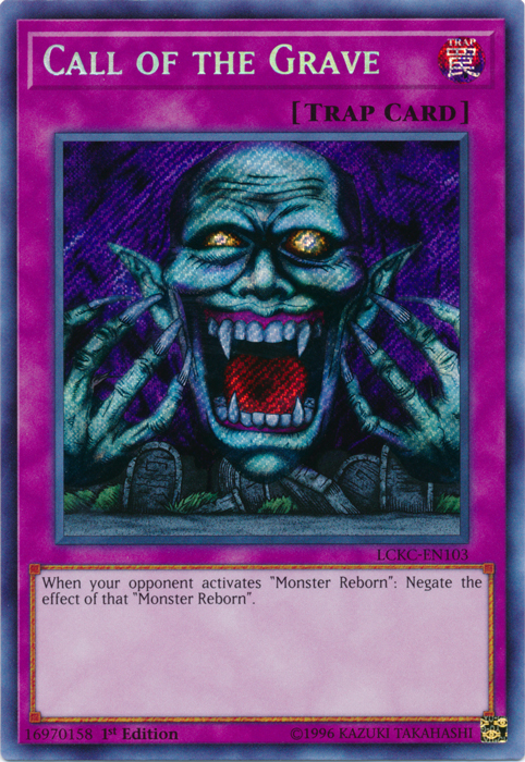Call of the Grave [LCKC-EN103] Secret Rare | Exor Games Truro