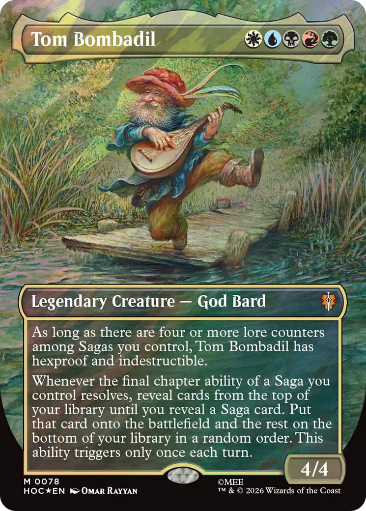 Tom Bombadil (Borderless) (Surge Foil) [The Hobbit] | Exor Games Truro