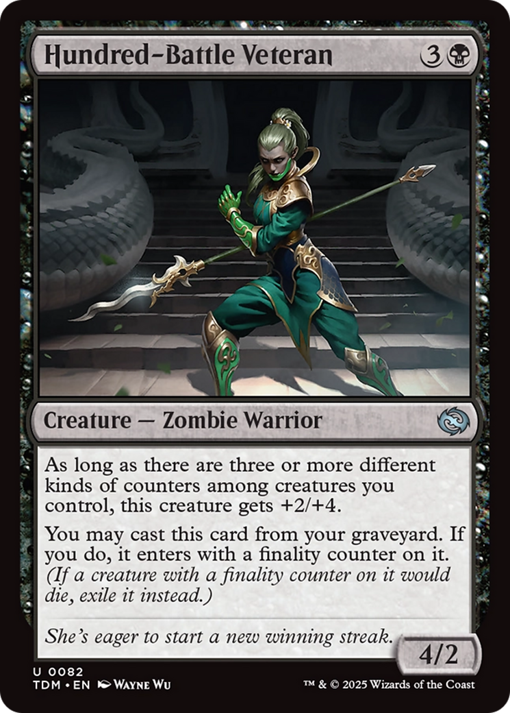Hundred-Battle Veteran [Tarkir: Dragonstorm] | Exor Games Truro