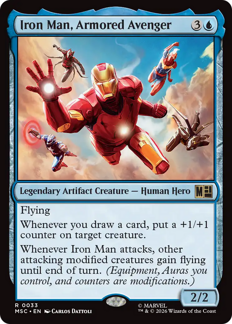 Iron Man, Armored Avenger (Surge Foil) [Marvel Super Heroes Commander] | Exor Games Truro