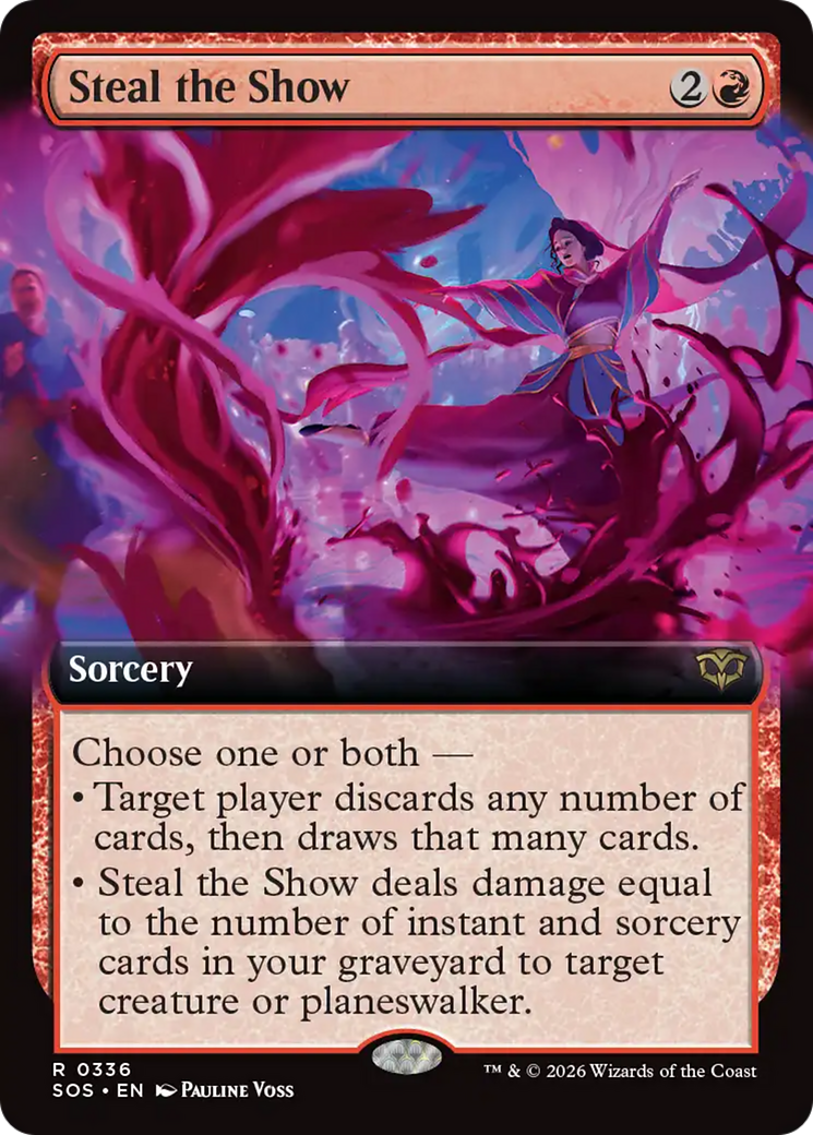 Steal the Show (Extended Art) [Secrets of Strixhaven] | Exor Games Truro