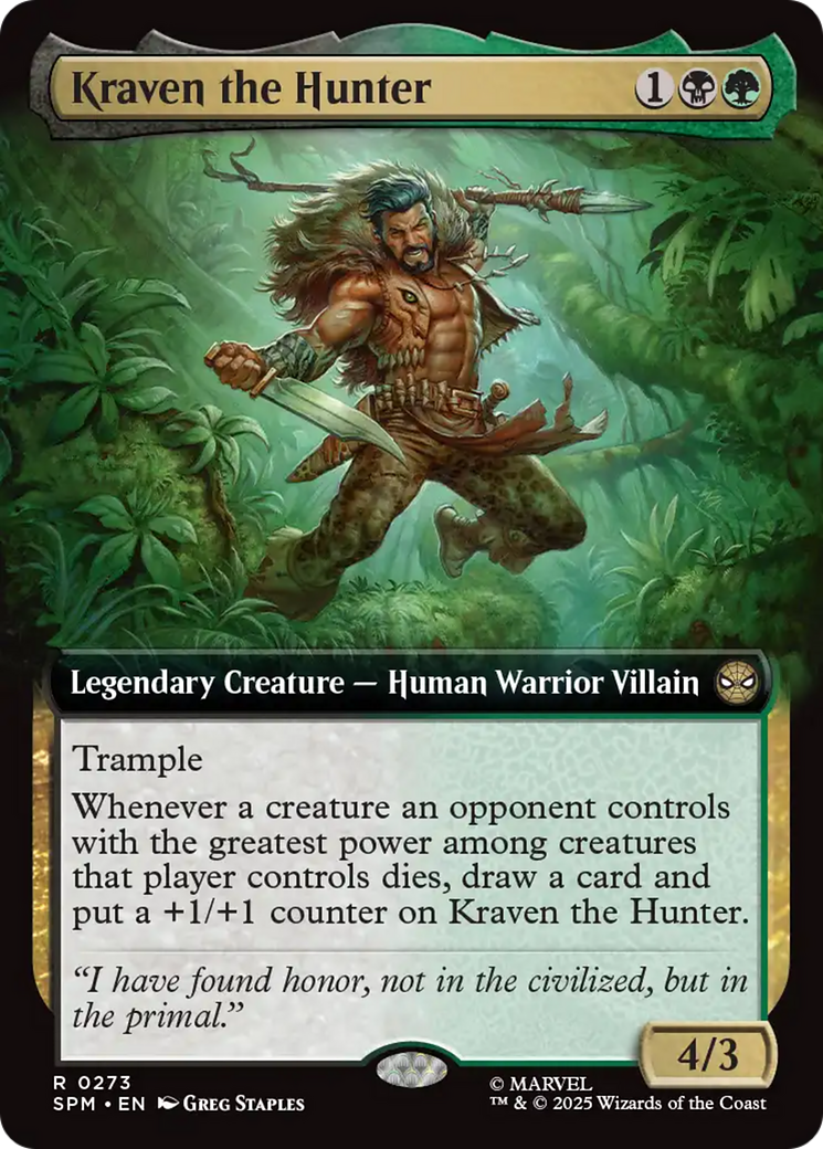 Kraven the Hunter (Extended Art) [Marvel's Spider-Man] | Exor Games Truro