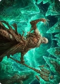 Draugr Necromancer Art Card [Kaldheim Art Series] | Exor Games Truro