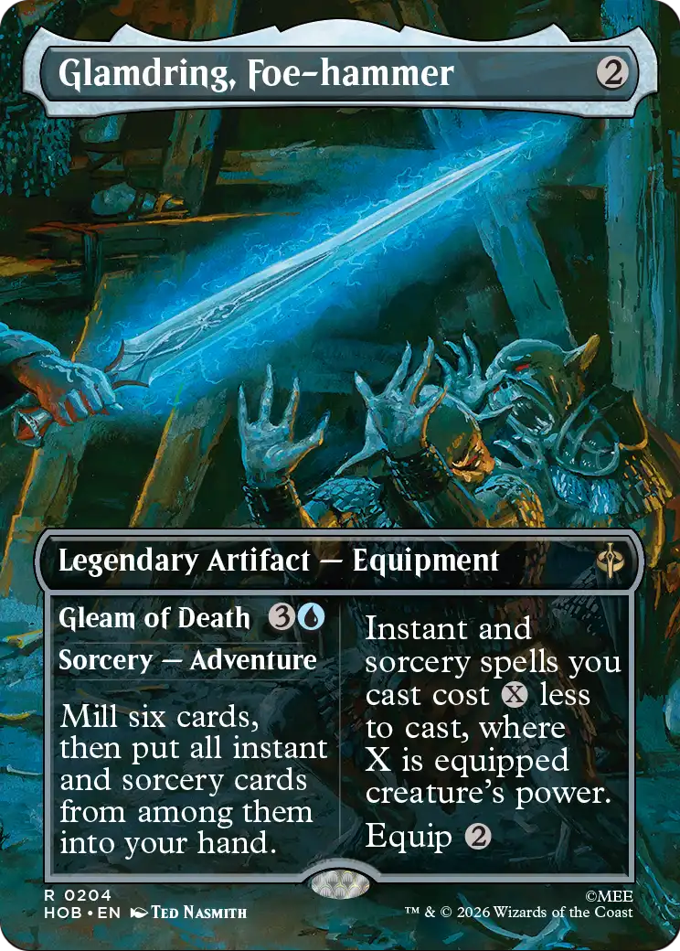 Glamdring, Foe-hammer (Borderless) [The Hobbit] | Exor Games Truro