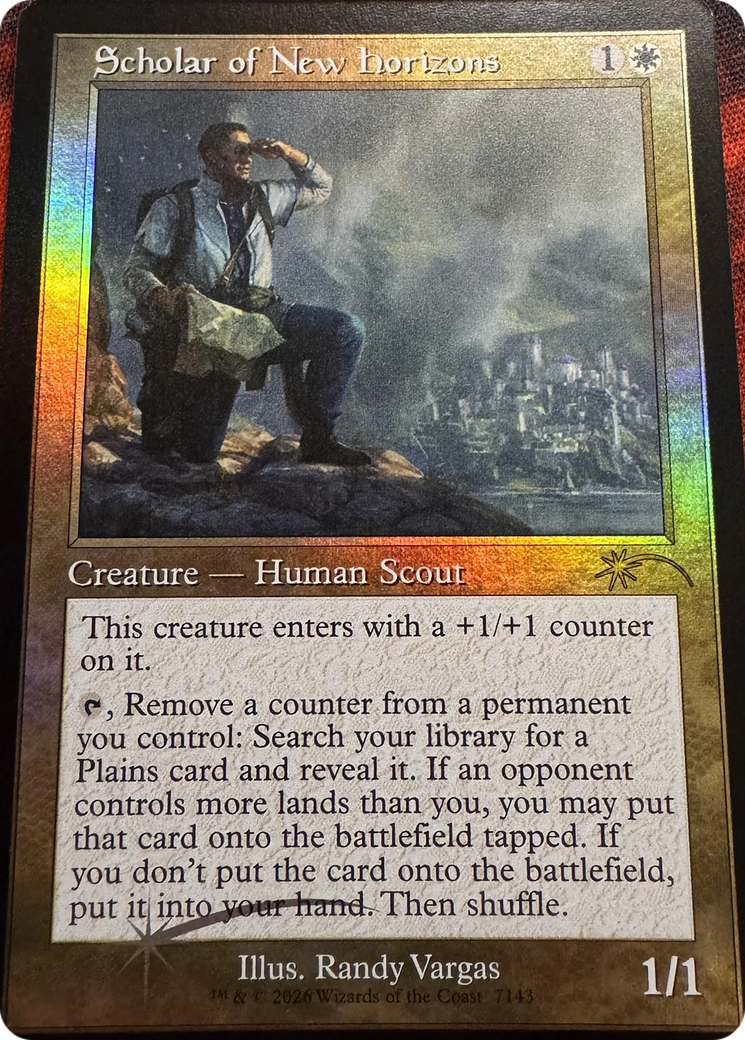 Scholar of New Horizons (Retro Frame) [Secret Lair Drop Series] | Exor Games Truro