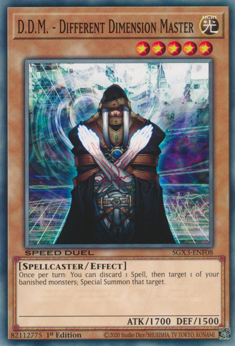 D.D.M. - Different Dimension Master [SGX3-ENF08] Common | Exor Games Truro