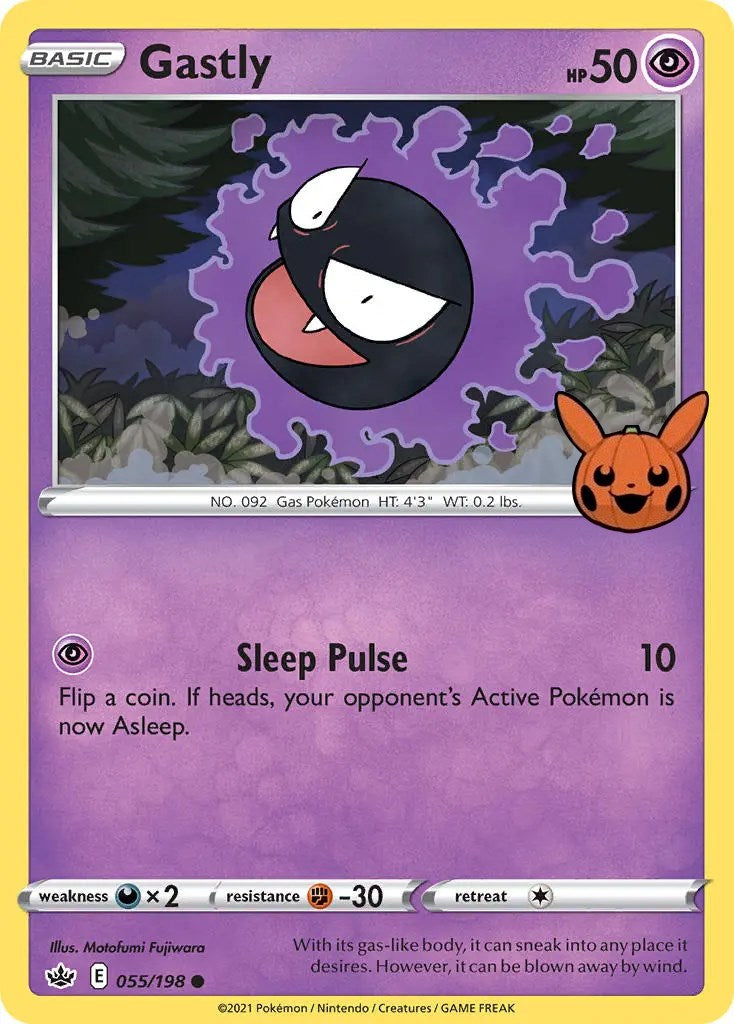 Gastly (055/198) [Trick or Trade] | Exor Games Truro