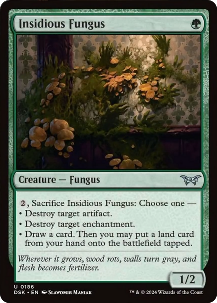 Insidious Fungus [Duskmourn: House of Horror] | Exor Games Truro