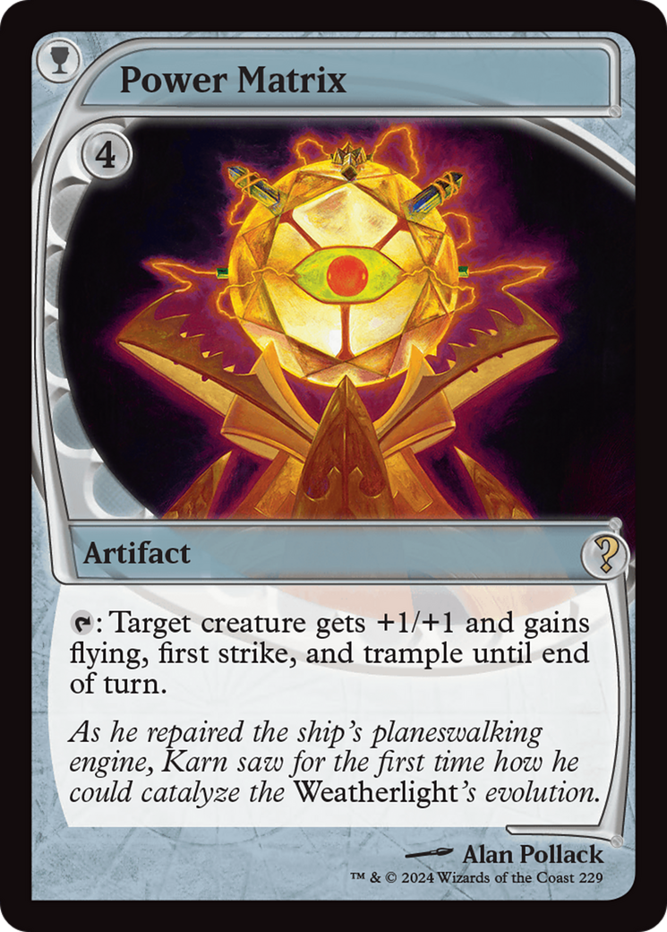 Power Matrix (Future Sight) [Mystery Booster 2] | Exor Games Truro