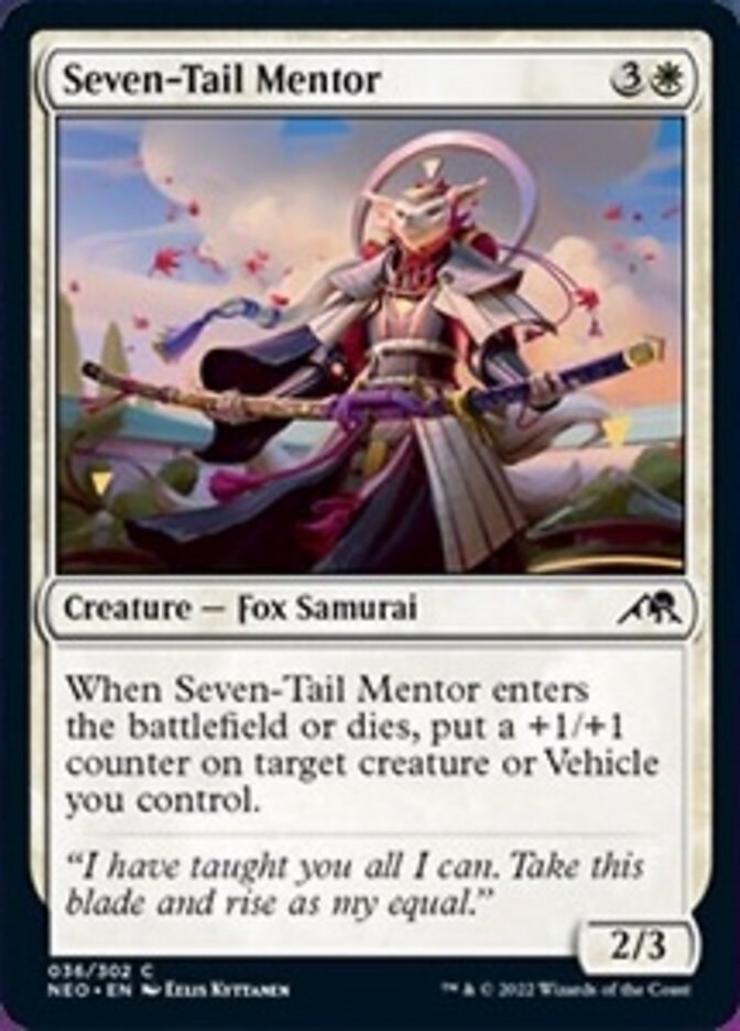 Seven-Tail Mentor [Kamigawa: Neon Dynasty] | Exor Games Truro