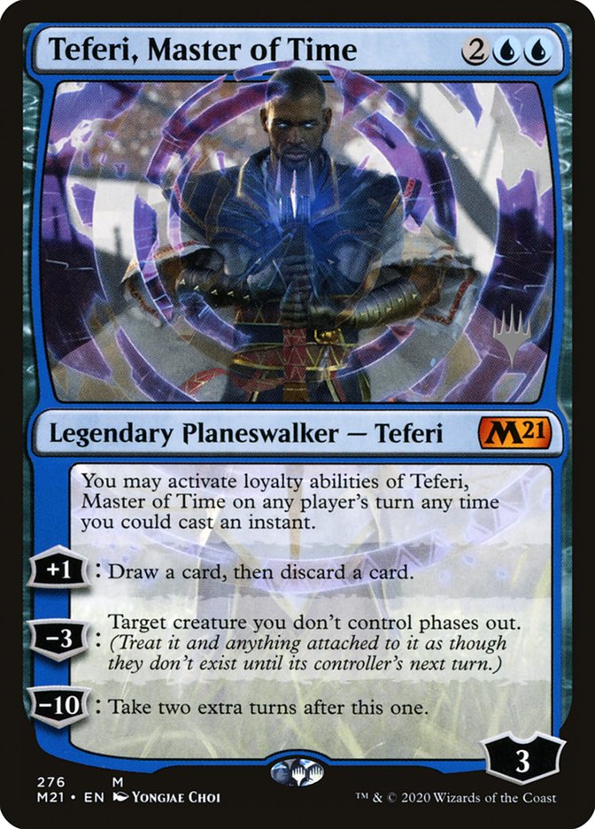 Teferi, Master of Time (Promo Pack) (276) [Core Set 2021 Promos] | Exor Games Truro