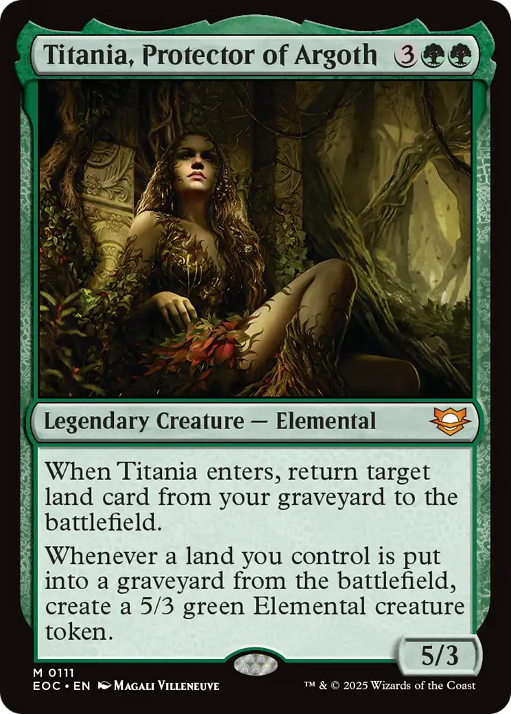 Titania, Protector of Argoth [Edge of Eternities Commander] | Exor Games Truro