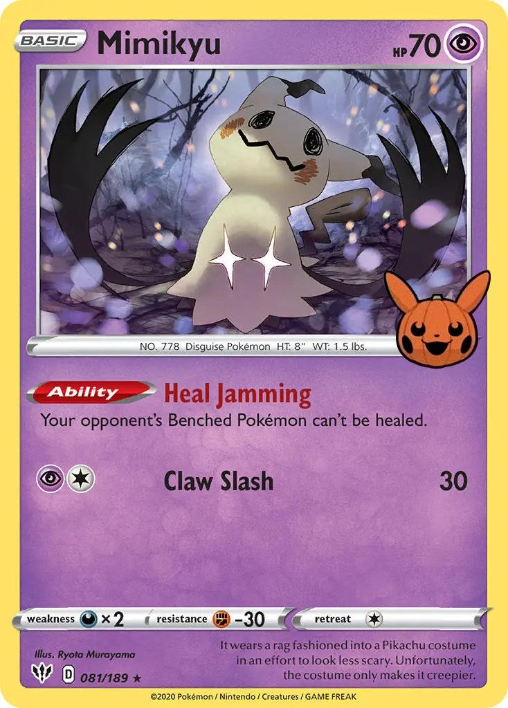 Mimikyu (081/189) [Trick or Trade] | Exor Games Truro