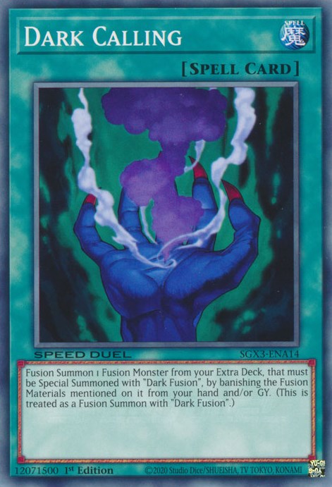 Dark Calling [SGX3-ENA14] Common | Exor Games Truro