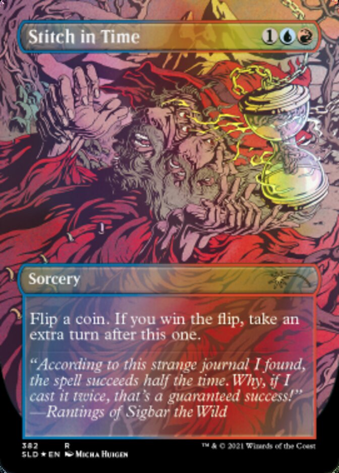 Stitch in Time // Stitch in Time (Borderless) [Secret Lair Drop Series] | Exor Games Truro