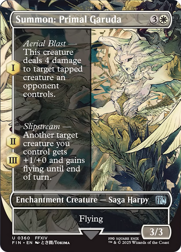 Summon: Primal Garuda (Borderless) [FINAL FANTASY] | Exor Games Truro