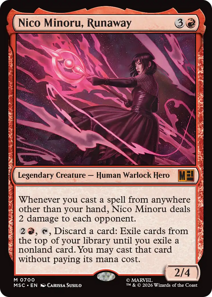 Nico Minoru, Runaway [Marvel Super Heroes Commander] | Exor Games Truro