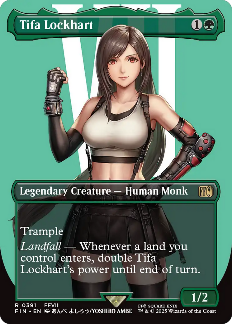 Tifa Lockhart (Borderless) [FINAL FANTASY] | Exor Games Truro
