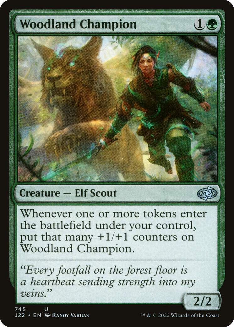 Woodland Champion [Jumpstart 2022] | Exor Games Truro
