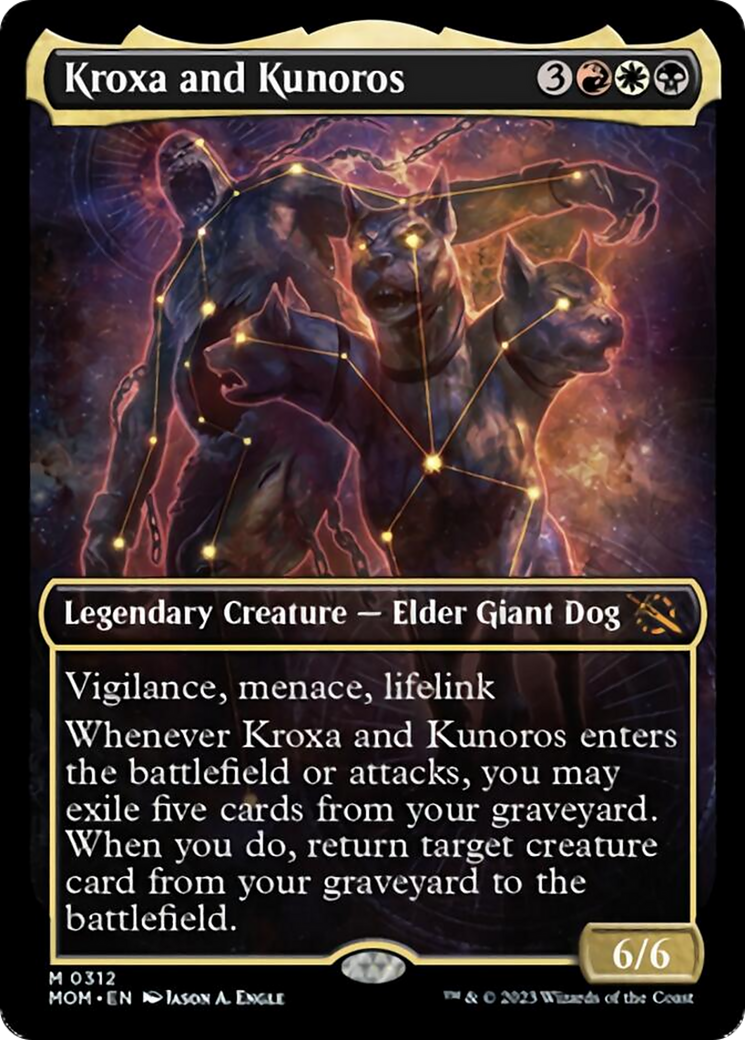 Kroxa and Kunoros (Showcase Planar Booster Fun) [March of the Machine] | Exor Games Truro