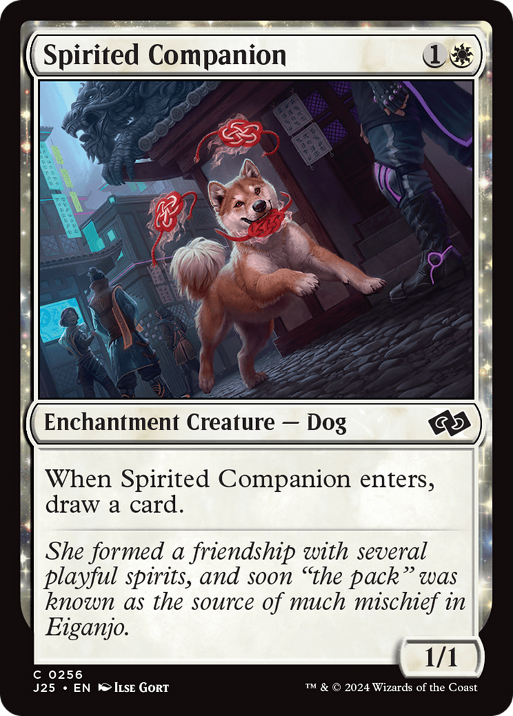 Spirited Companion [Foundations Jumpstart] | Exor Games Truro