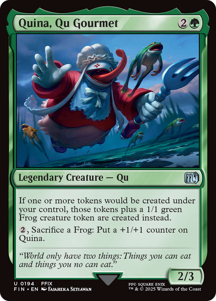 Quina, Qu Gourmet [FINAL FANTASY] | Exor Games Truro