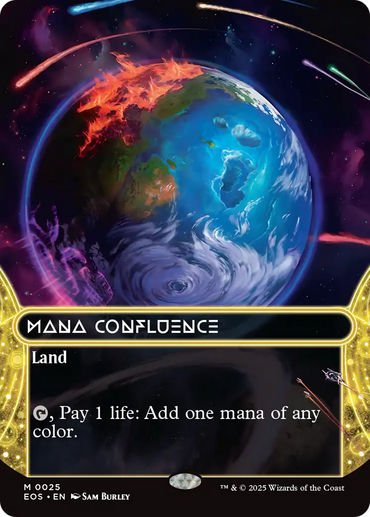 Mana Confluence (0025) (Borderless) [Edge of Eternities: Stellar Sights] | Exor Games Truro