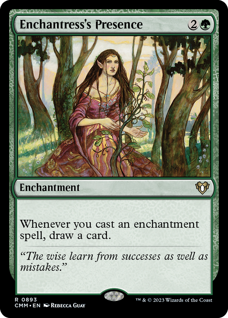 Enchantress's Presence [Commander Masters] | Exor Games Truro