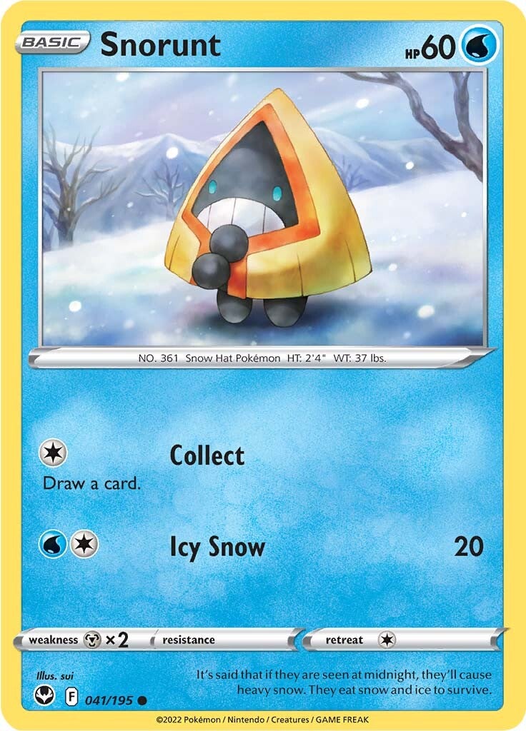 Snorunt (041/195) [Sword & Shield: Silver Tempest] | Exor Games Truro