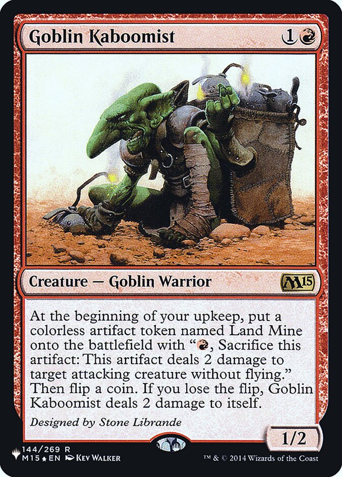 Goblin Kaboomist [Secret Lair: Heads I Win, Tails You Lose] | Exor Games Truro