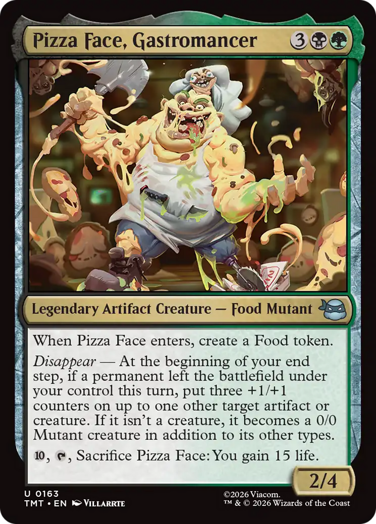 Pizza Face, Gastromancer [Teenage Mutant Ninja Turtles] | Exor Games Truro