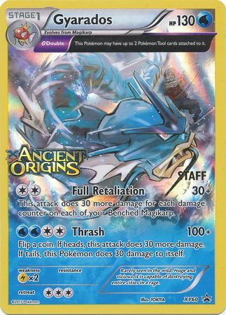 Gyarados (XY60) (Staff) [XY: Black Star Promos] | Exor Games Truro