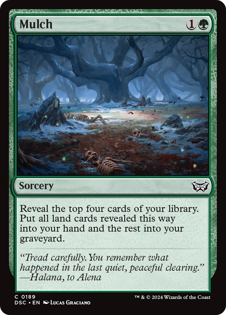 Mulch [Duskmourn: House of Horror Commander] | Exor Games Truro