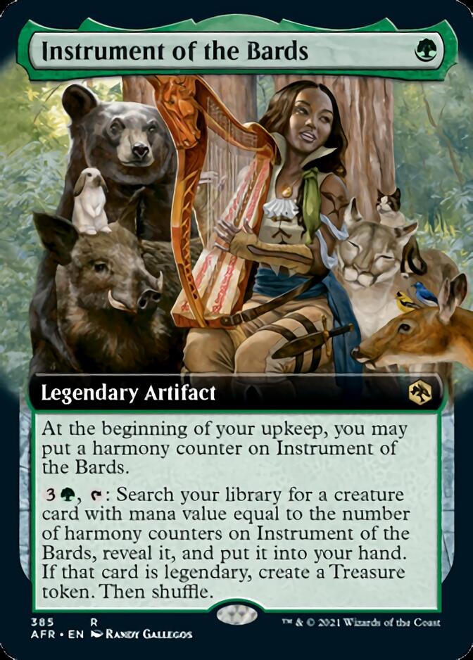 Instrument of the Bards (Extended Art) [Dungeons & Dragons: Adventures in the Forgotten Realms] | Exor Games Truro