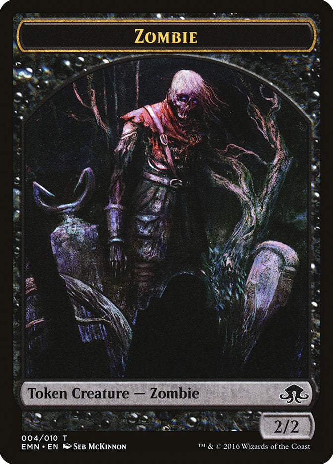 Zombie Token (004/010) [Eldritch Moon Tokens] | Exor Games Truro