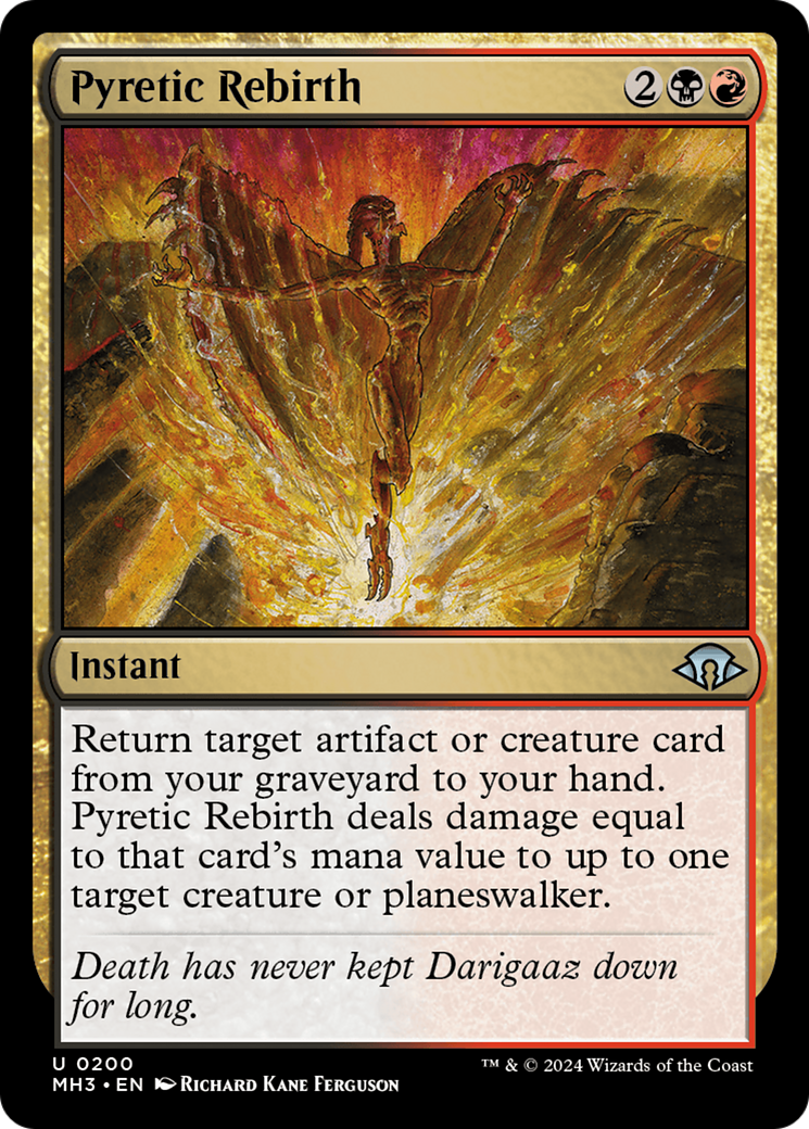 Pyretic Rebirth [Modern Horizons 3] | Exor Games Truro