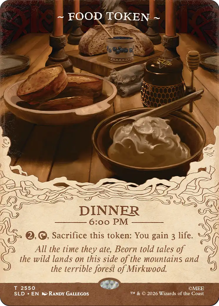 Food Token (2550) [Secret Lair Drop Series] | Exor Games Truro